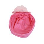 Turban bebe uni cu floare PAMI, CBB-1221-117, 52-54 cm Roz fotografia produsului View 4 S