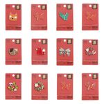 Set 12 brose martisor, PAMI,RV-6 fotografia produsului