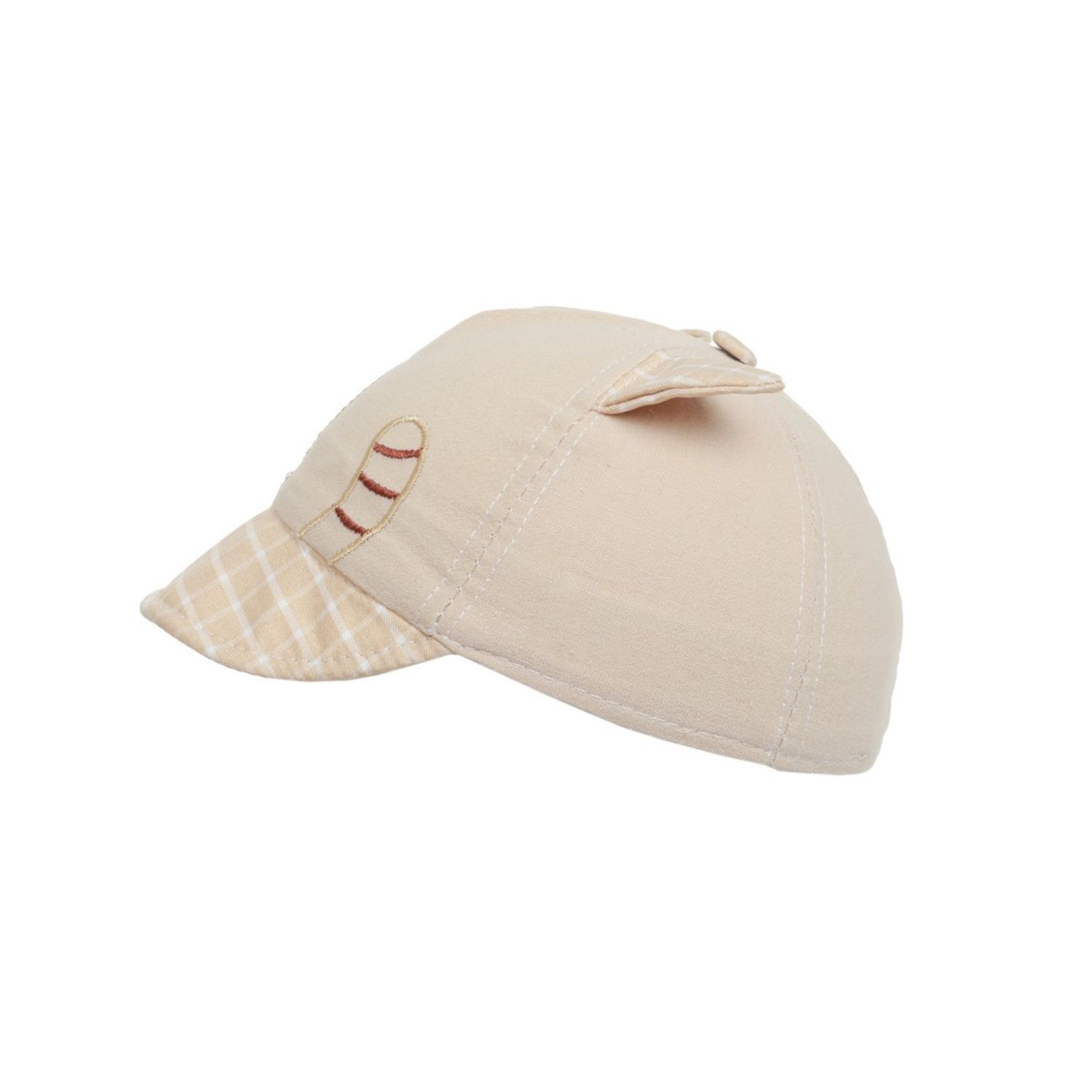 Sapca bebe cu pisica PAMI, SBB-1221-130, 46 cm Bej fotografia produsului View 3 L