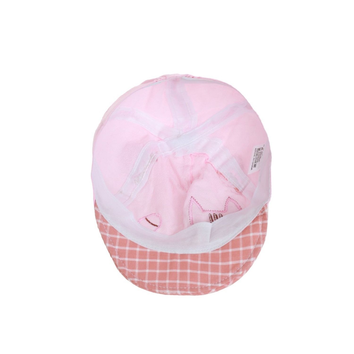 Sapca bebe cu pisica PAMI, SBB-1221-130, 46 cm Roz fotografia produsului View 4 L