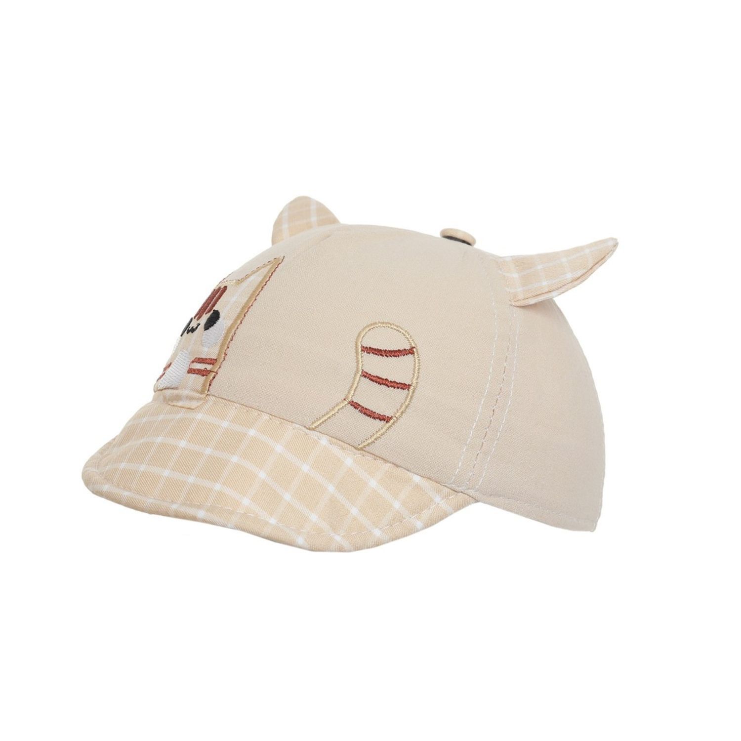 Sapca bebe cu pisica PAMI, SBB-1221-130, 46 cm Bej fotografia produsului View 2 L
