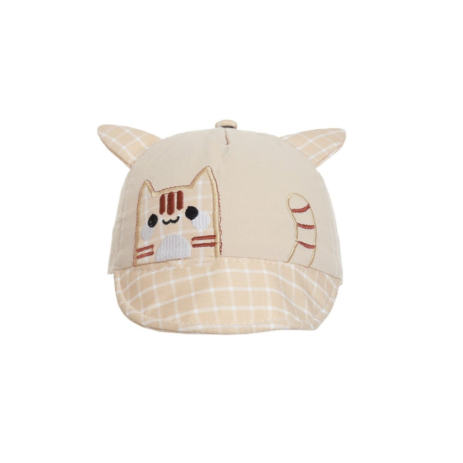 Sapca bebe cu pisica PAMI, SBB-1221-130, 46 cm Bej fotografia produsului