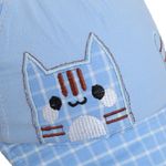 Sapca bebe cu pisica PAMI, SBB-1221-130, 46 cm Bleu fotografia produsului View 5 S