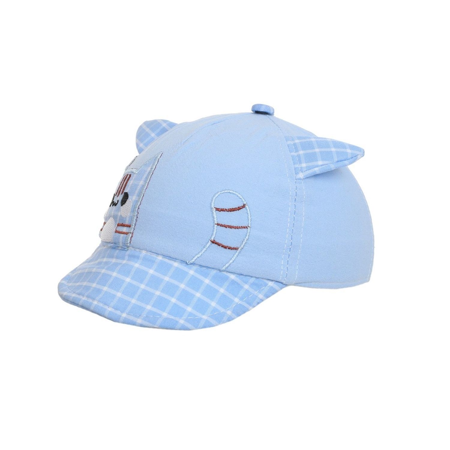 Sapca bebe cu pisica PAMI, SBB-1221-130, 46 cm Bleu fotografia produsului View 2 L