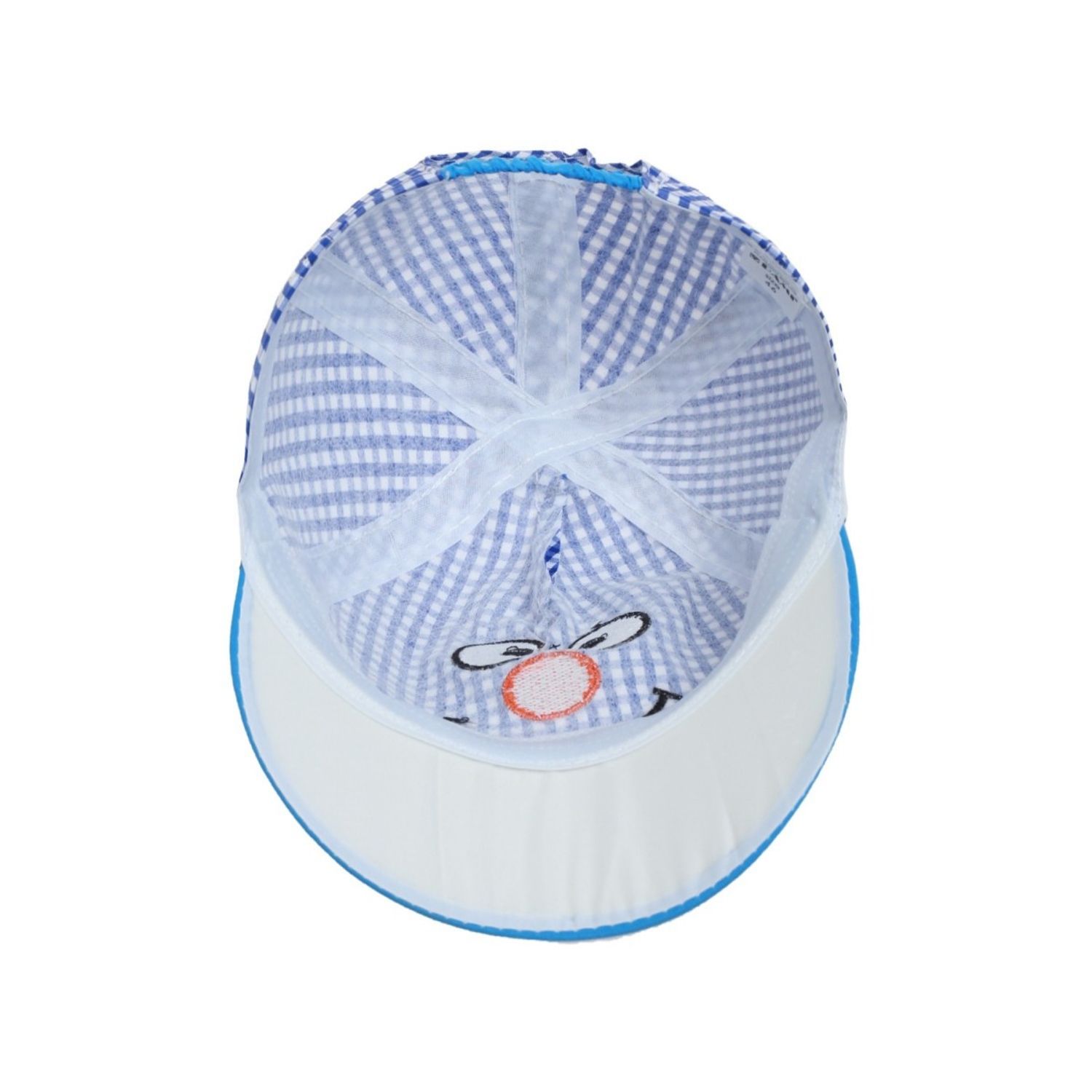 Sapca bebe Happy Smile PAMI, SBB-1221-128, 46 cm Bleu fotografia produsului View 3 L