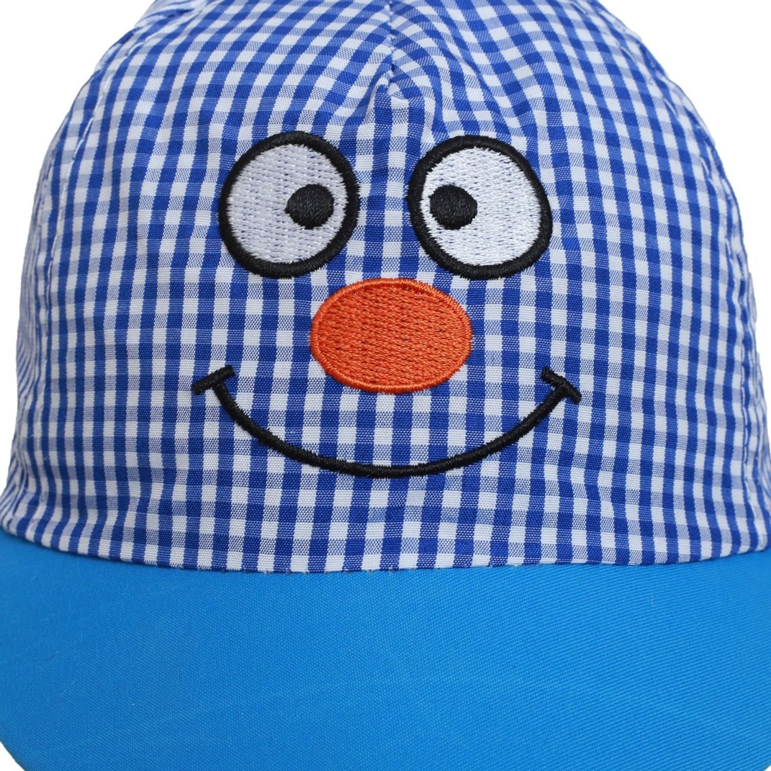Sapca bebe Happy Smile PAMI, SBB-1221-128, 46 cm Bleu fotografia produsului View 4 L