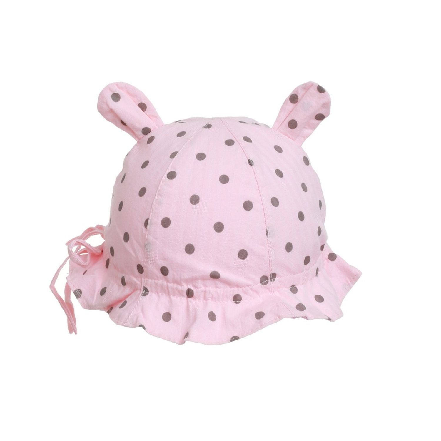 Palarie bebe bumbac PAMI, PBB-1221-154, 50-52 cm Roz fotografia produsului View 3 L