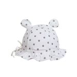 Palarie bebe bumbac PAMI, PBB-1221-154, 50-52 cm Alb fotografia produsului View 3 S