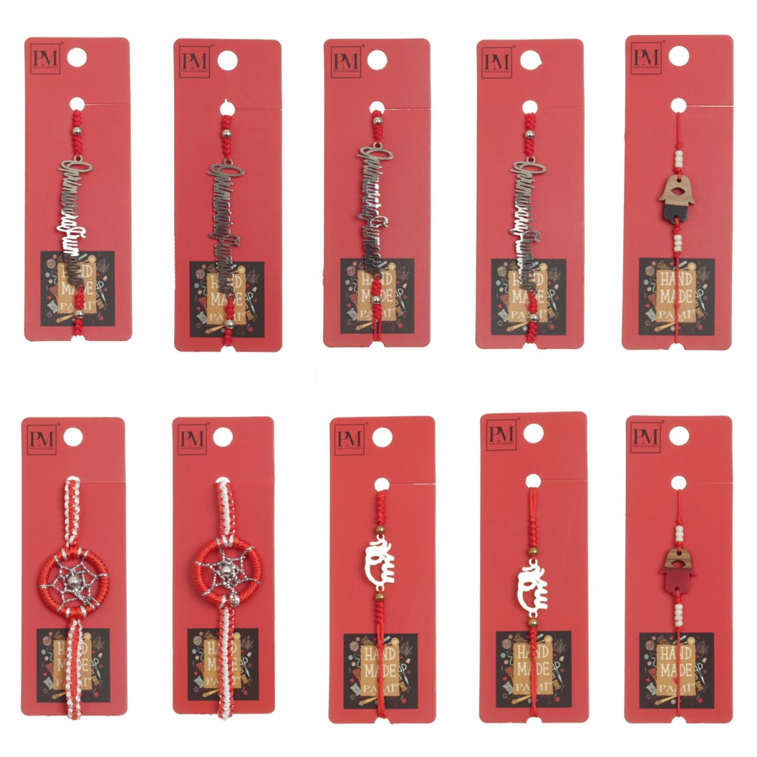 Set 10 martisoare tip bratara, PAMI, BRV-2 fotografia produsului