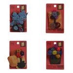 Set 4 martisoare brose handmade, PAMI, MVU-37 fotografia produsului