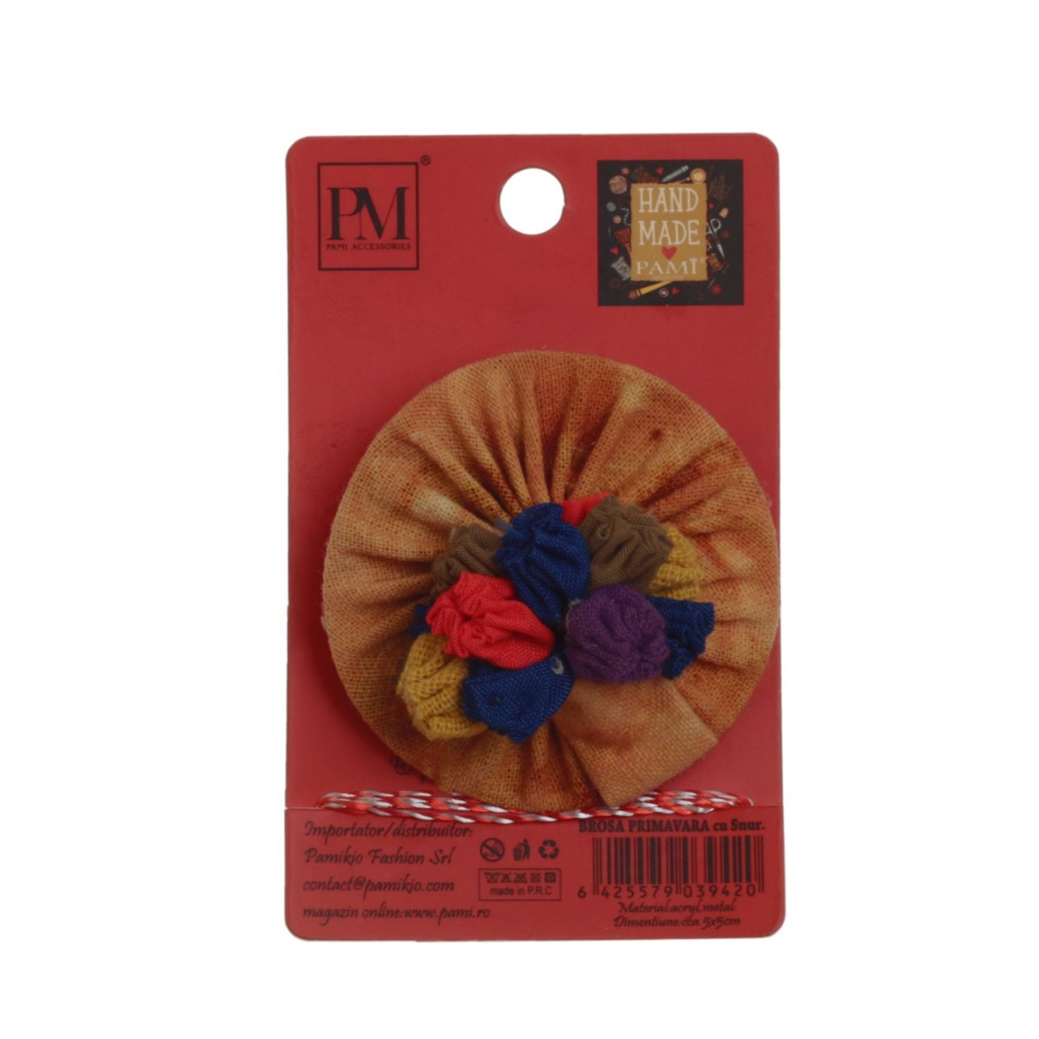 Set 4 martisoare brose handmade, PAMI, MVU-12 fotografia produsului View 2 L