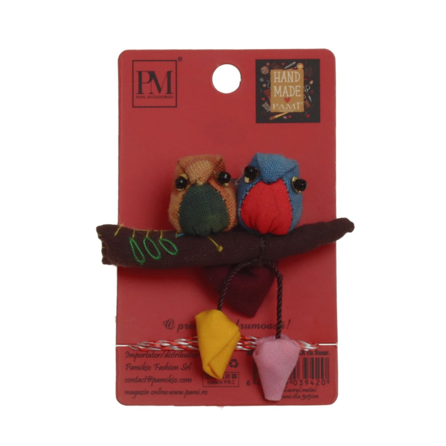 Set 4 martisoare brose handmade, PAMI, MVU-12 fotografia produsului View 4 L