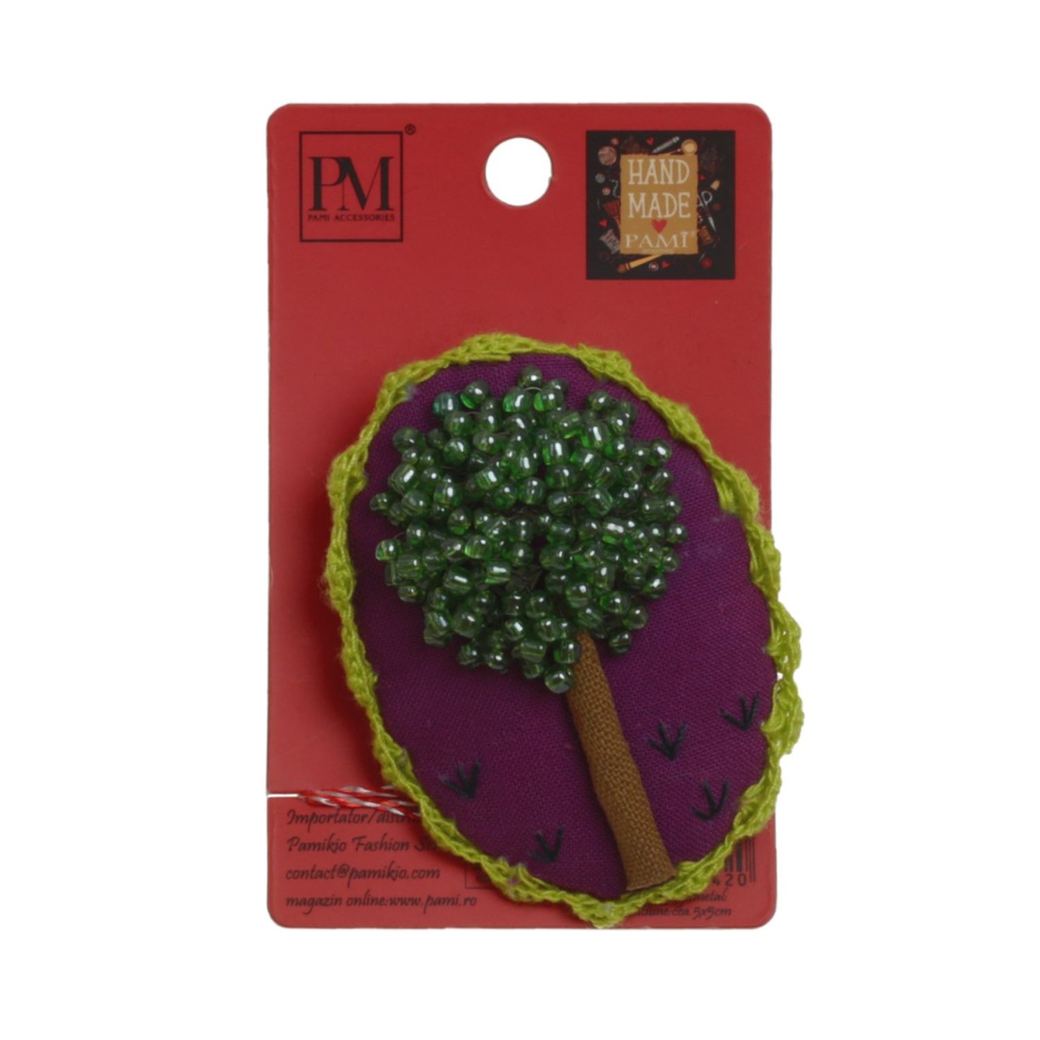 Set 4 martisoare brose handmade, PAMI, MVU-12 fotografia produsului View 5 L