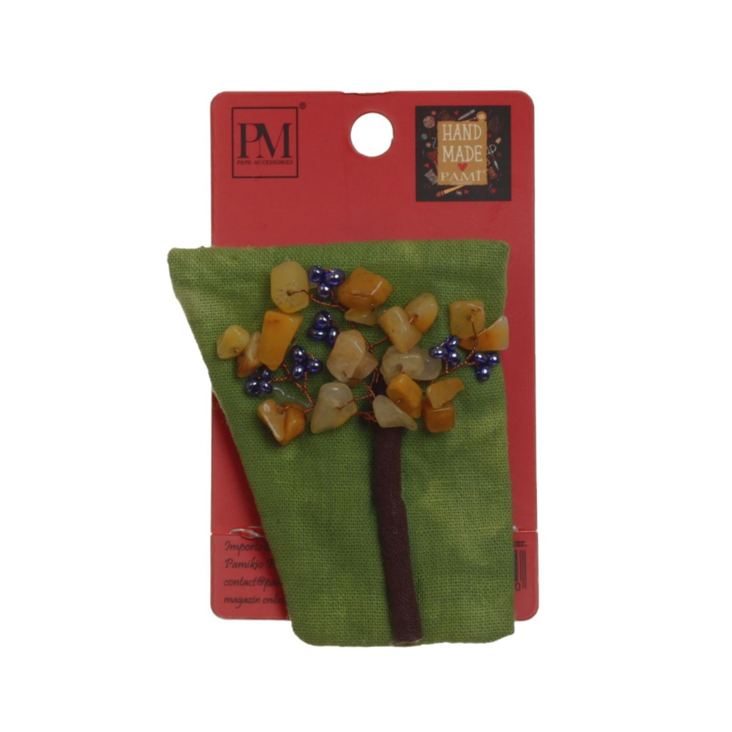 Set 4 martisoare brose handmade, PAMI,MVU-7 fotografia produsului View 5 L