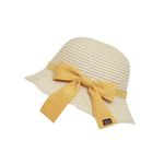 Palarie fete cu fundita  PAMI, PFT-1221-172, 51-52 Crem fotografia produsului