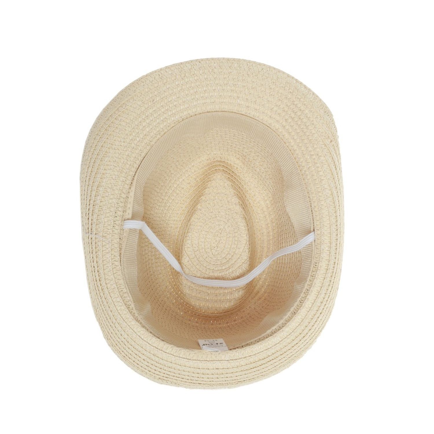 Palarie baiat paie ursulet PAMI, PBA-1221-164, 52 cm-54 cm Bej-deschis fotografia produsului View 4 L