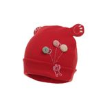 Caciula pentru fete, PAMI,CCF-0922-33-Rosu, 48 cm fotografia produsului