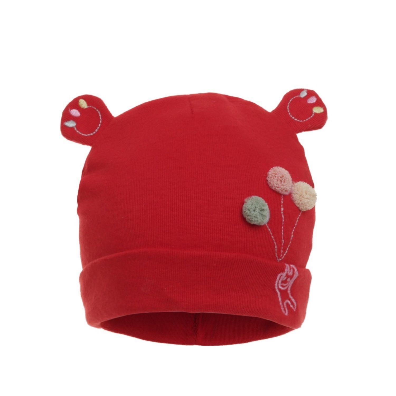 Caciula pentru fete, PAMI,CCF-0922-33-Rosu, 48 cm fotografia produsului View 4 L