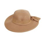 Palarie dama cu fundita. PAMI, PD-1221-244-57, 57 cm Camel fotografia produsului View 2 S
