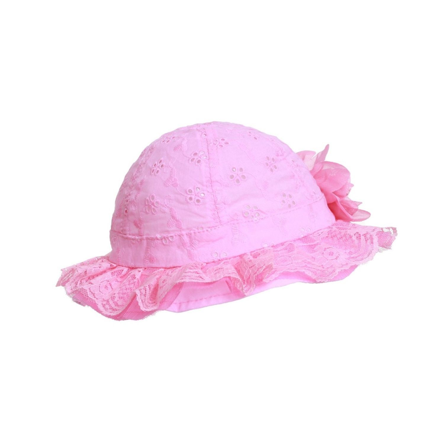 Palarie bebe bumbac PAMI, PBB-1221-155, 46 - 48 cm Ciclam fotografia produsului View 4 L