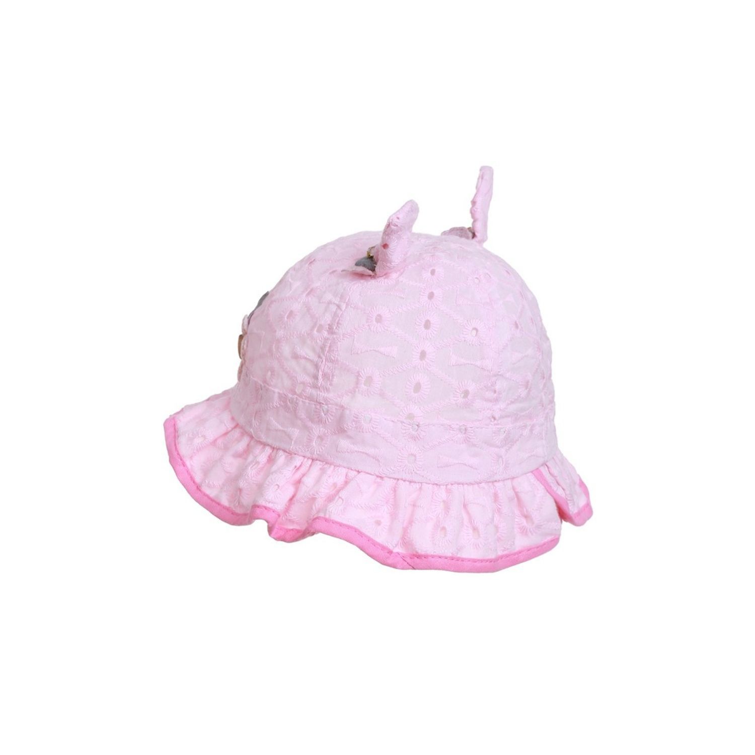 Palarie bebe bumbac PAMI, PBB-1221-152, 46 cm Roz fotografia produsului View 3 L