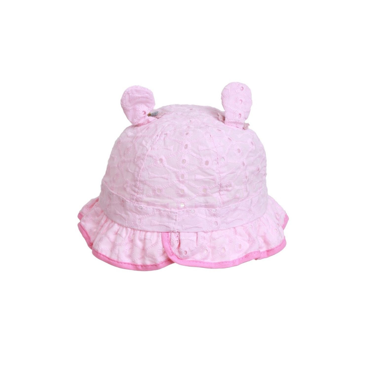 Palarie bebe bumbac PAMI, PBB-1221-152, 46 cm Roz fotografia produsului View 4 L