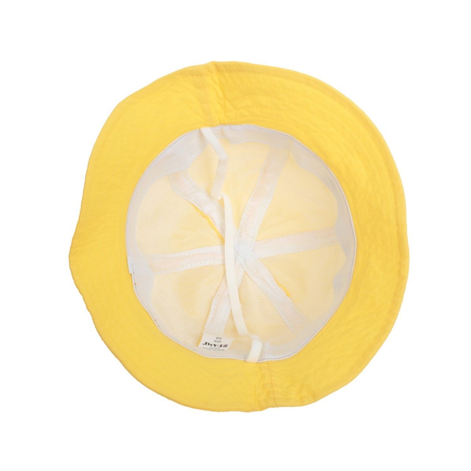 Palarie copii bumbac PAMI, PBA-1221-159, 48 cm Galben fotografia produsului View 5 L