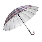 Umbrela lunga automata PAMI, U-S621-360, 70 cm, 16 spite Bej fotografia produsului View 3 S