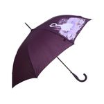 Umbrela lunga automata color changing  PAMI, U-S621-350, 60 cm, 8 spite Mov fotografia produsului