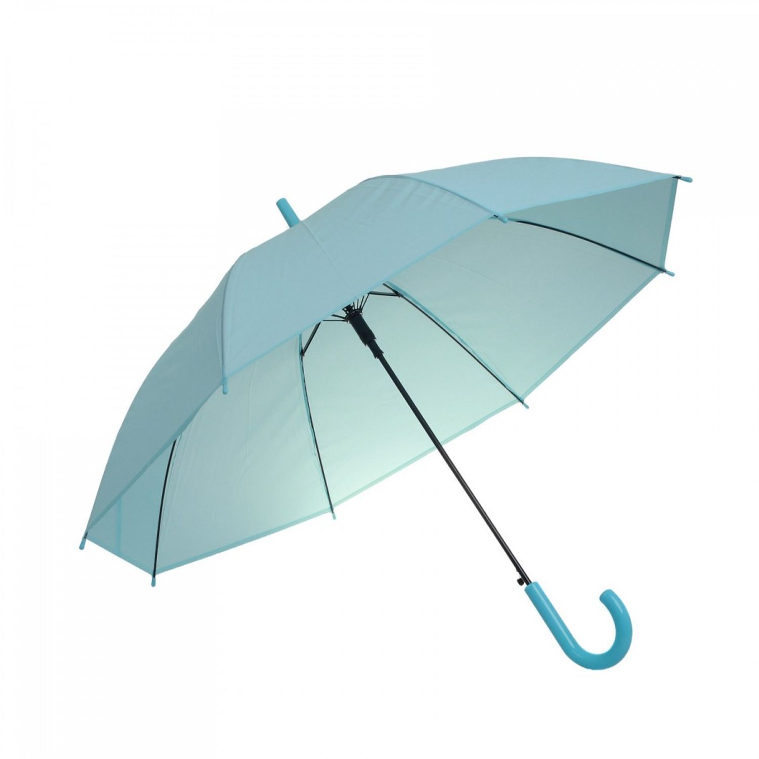 Umbrela lunga pvc automata uni PAMI, U-S621-343, 55 cm, 8 spite Bleu fotografia produsului View 4 L