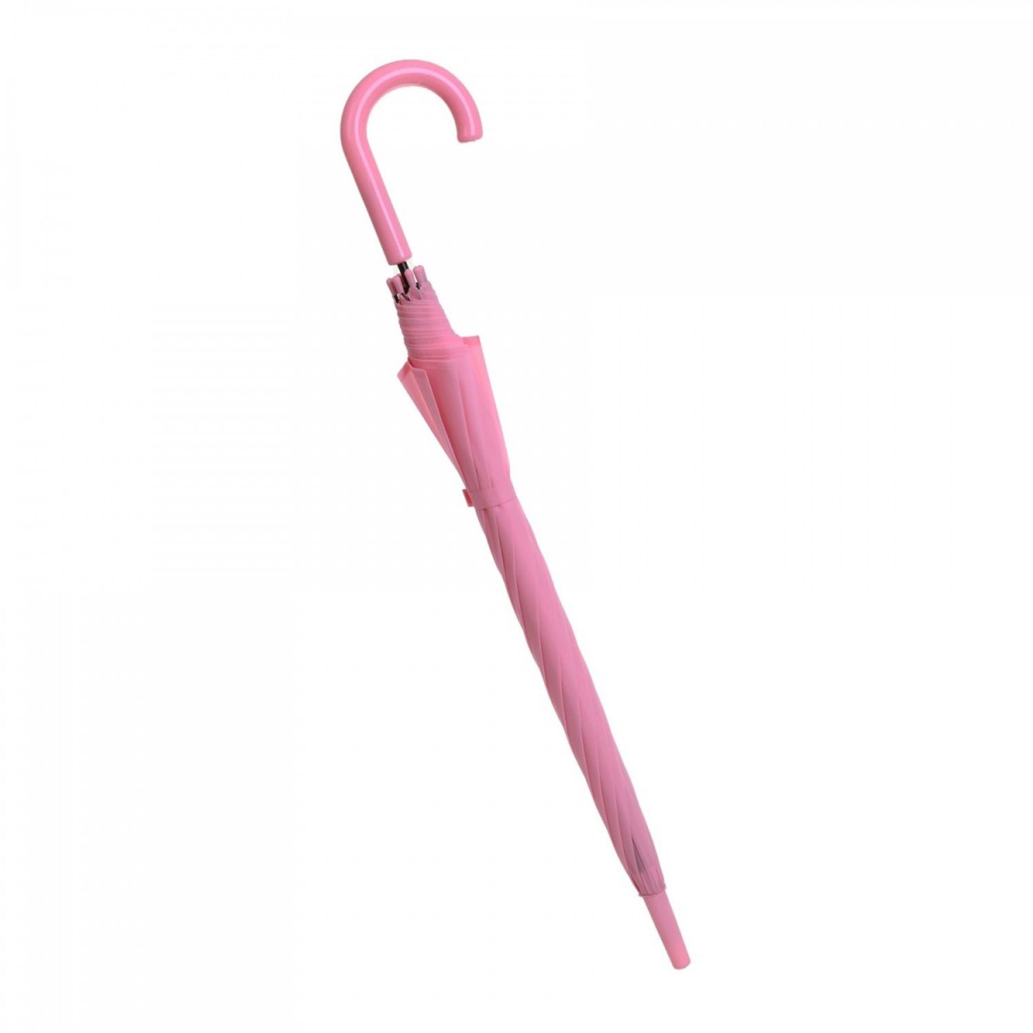 Umbrela lunga pvc automata uni PAMI, U-S621-343, 55 cm, 8 spite Roz fotografia produsului View 2 L