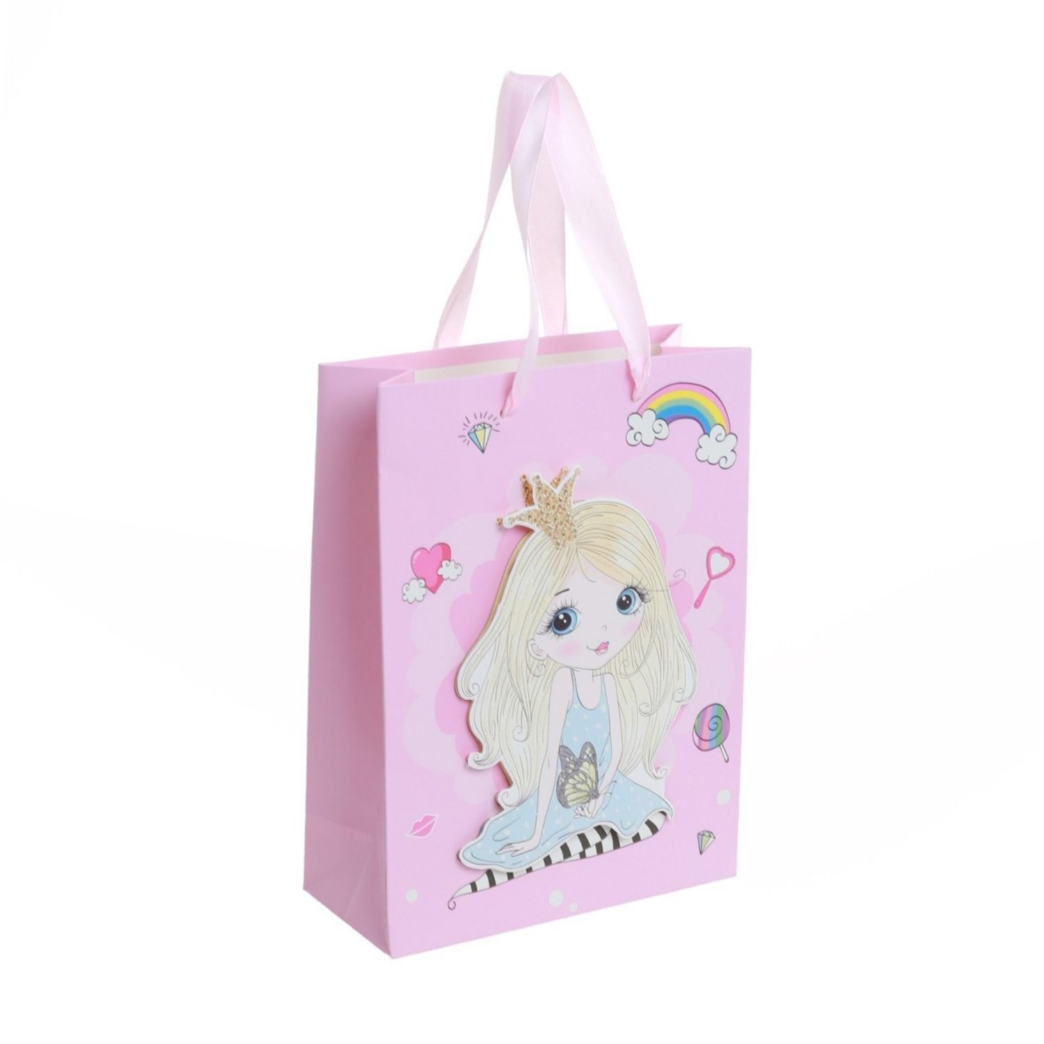 Set de 4 pungi cadou PAMI, PC-621-68L, 40x30x12 cm, Multicolor fotografia produsului View 3 L