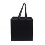 Set de 4 pungi cadou PAMI, PC-621-43S, 20x20x20 cm, Negru fotografia produsului View 3 S