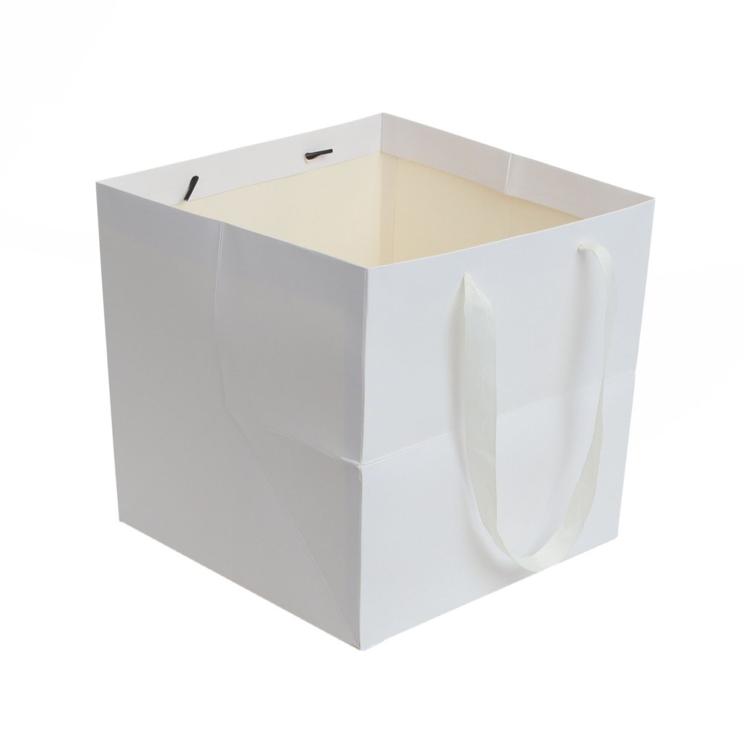 Set de 4 pungi cadou PAMI, PC-621-42L, 28x30x30 cm, Alb fotografia produsului View 6 L