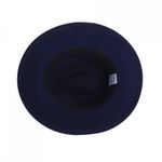 Palarie fedora din stofa, PAMI, PD-0522-72, 57 cm Bleumarin fotografia produsului View 4 S