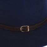 Palarie fedora din stofa, PAMI, PD-0522-72, 57 cm Bleumarin fotografia produsului View 5 S