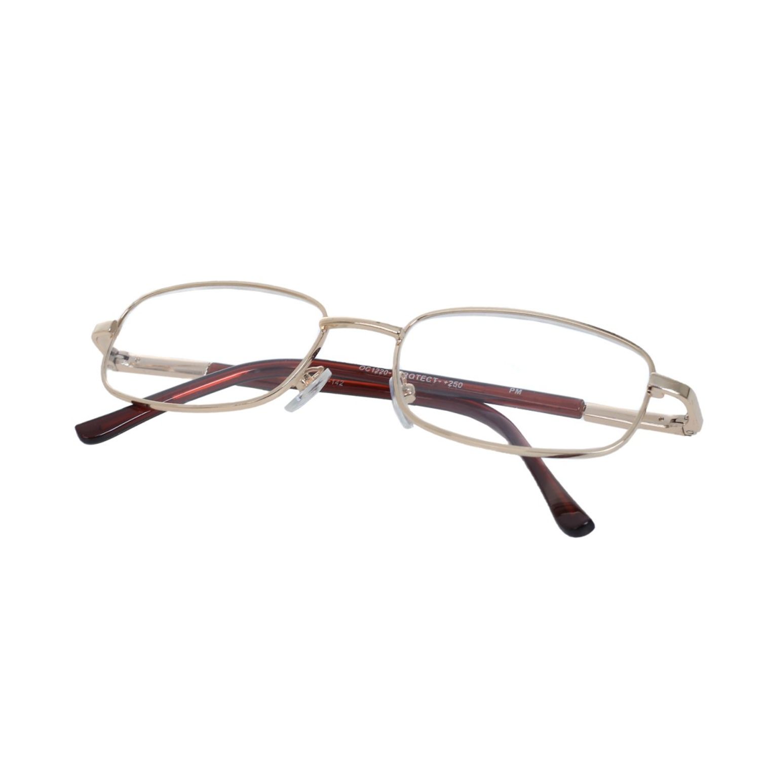 Ochelari de citit PAMI, OC1220-73 +1.00 Auriu fotografia produsului View 4 L