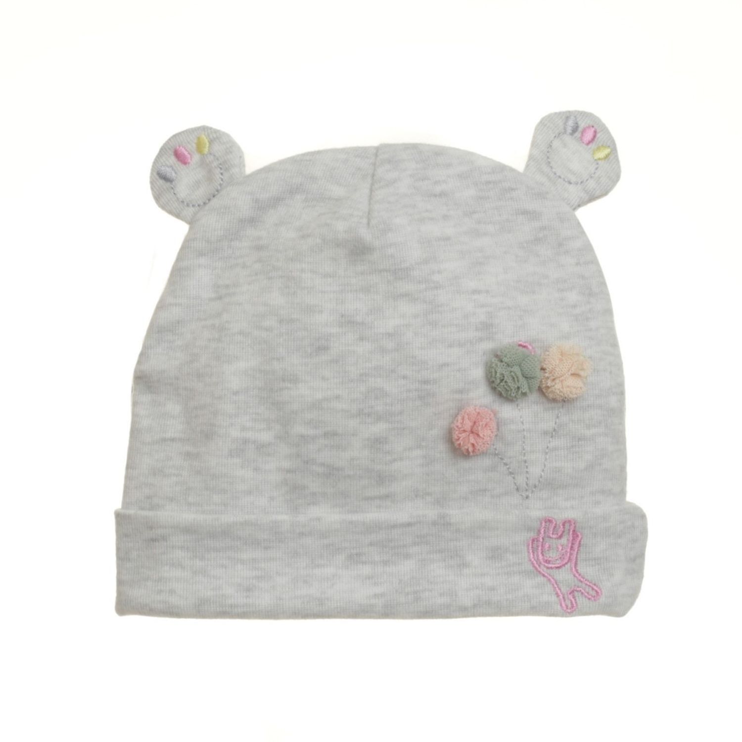 Caciula pentru fete, PAMI,CCF-0922-33-Gri, 48 cm fotografia produsului View 5 L