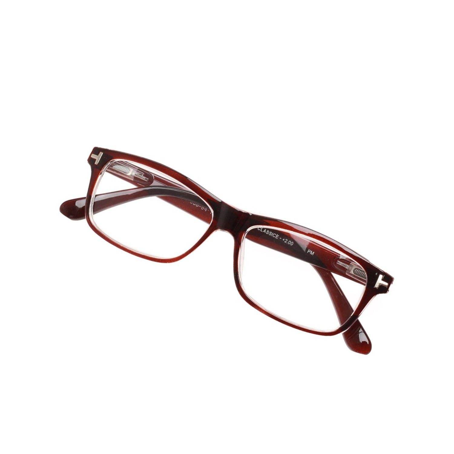 Ochelari de citit PAMI, OC1220-23 +1.00 Maro fotografia produsului View 5 L
