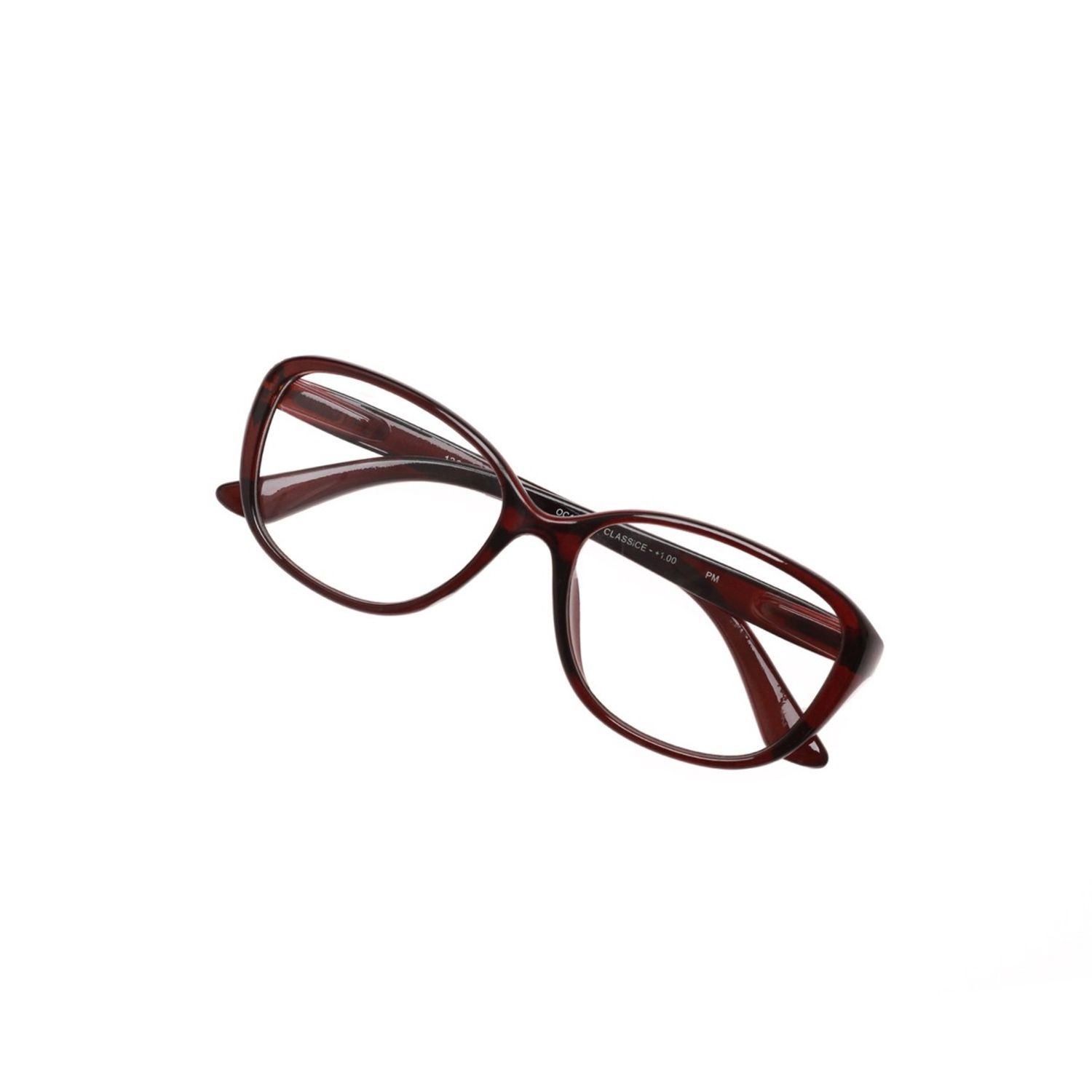 Ochelari de citit PAMI, OC1220-27 +2.00 Maro fotografia produsului View 4 L