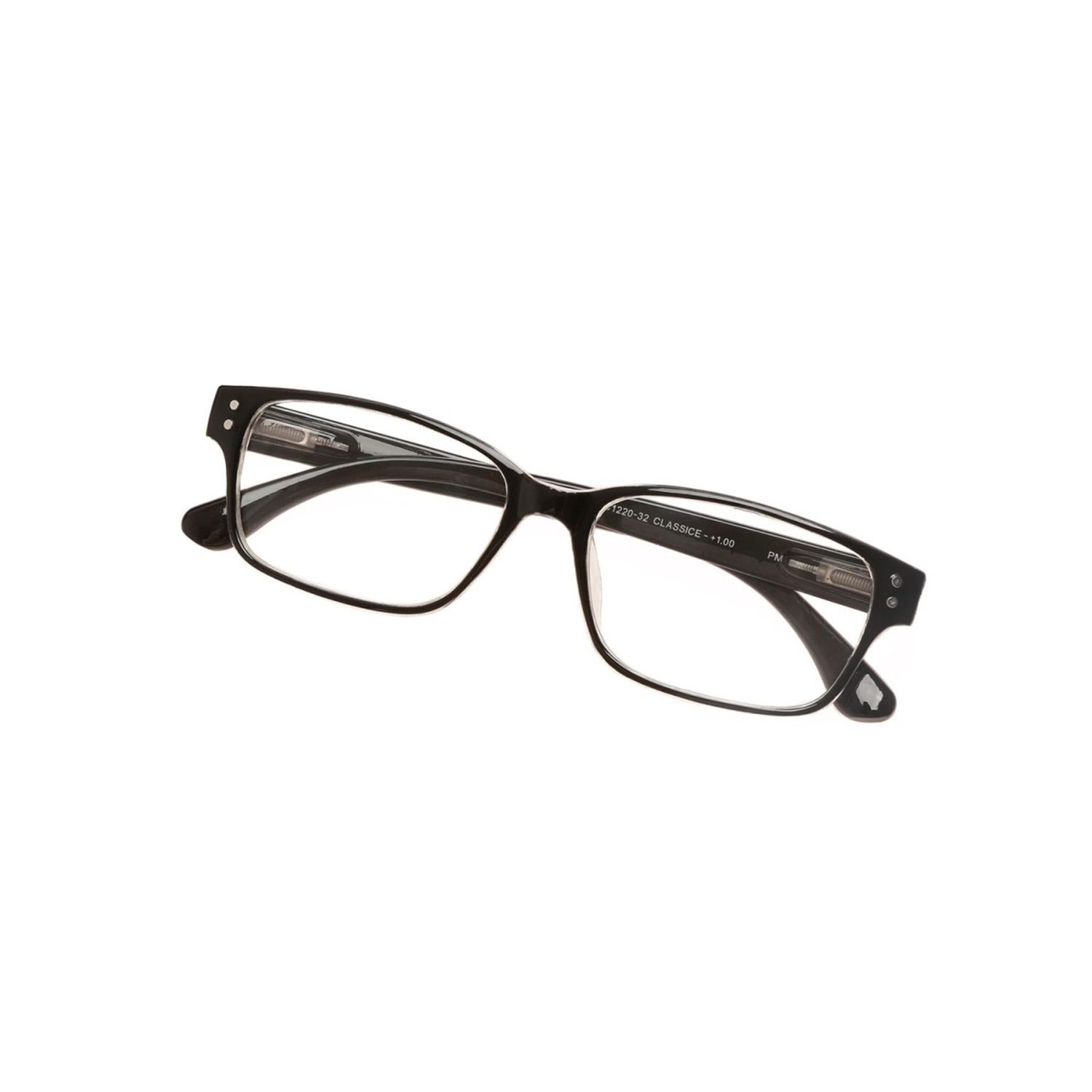 Ochelari de citit PAMI, OC1220-32 +2.50 Negru fotografia produsului View 5 L