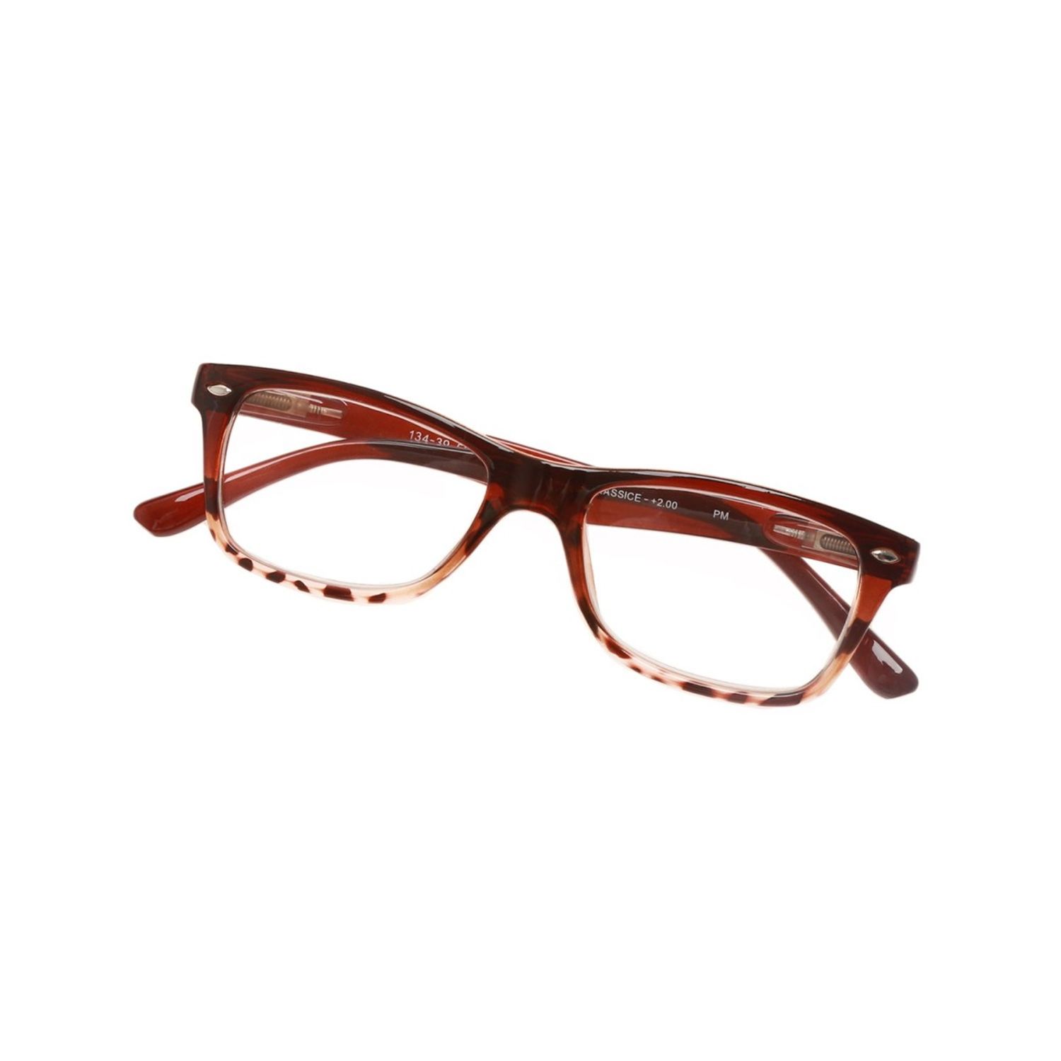 Ochelari de citit PAMI, OC1220-8 +4.00 Maro fotografia produsului View 4 L