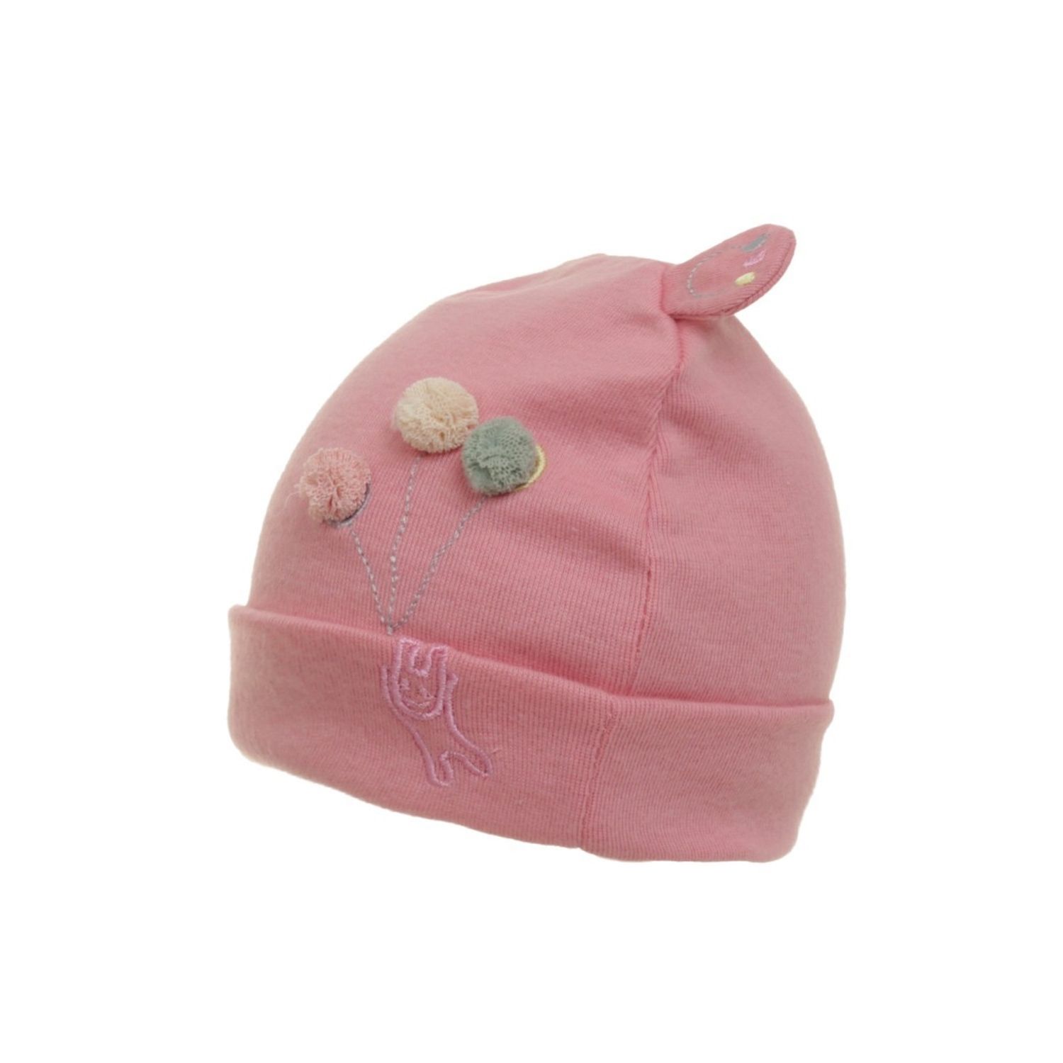 Caciula pentru fete, PAMI,CCF-0922-33-Corai, 48 cm fotografia produsului View 2 L