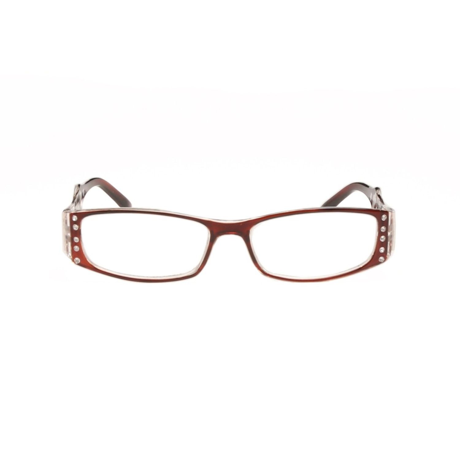 Ochelari de citit PAMI, OC1220-47 +2.50 Maro fotografia produsului