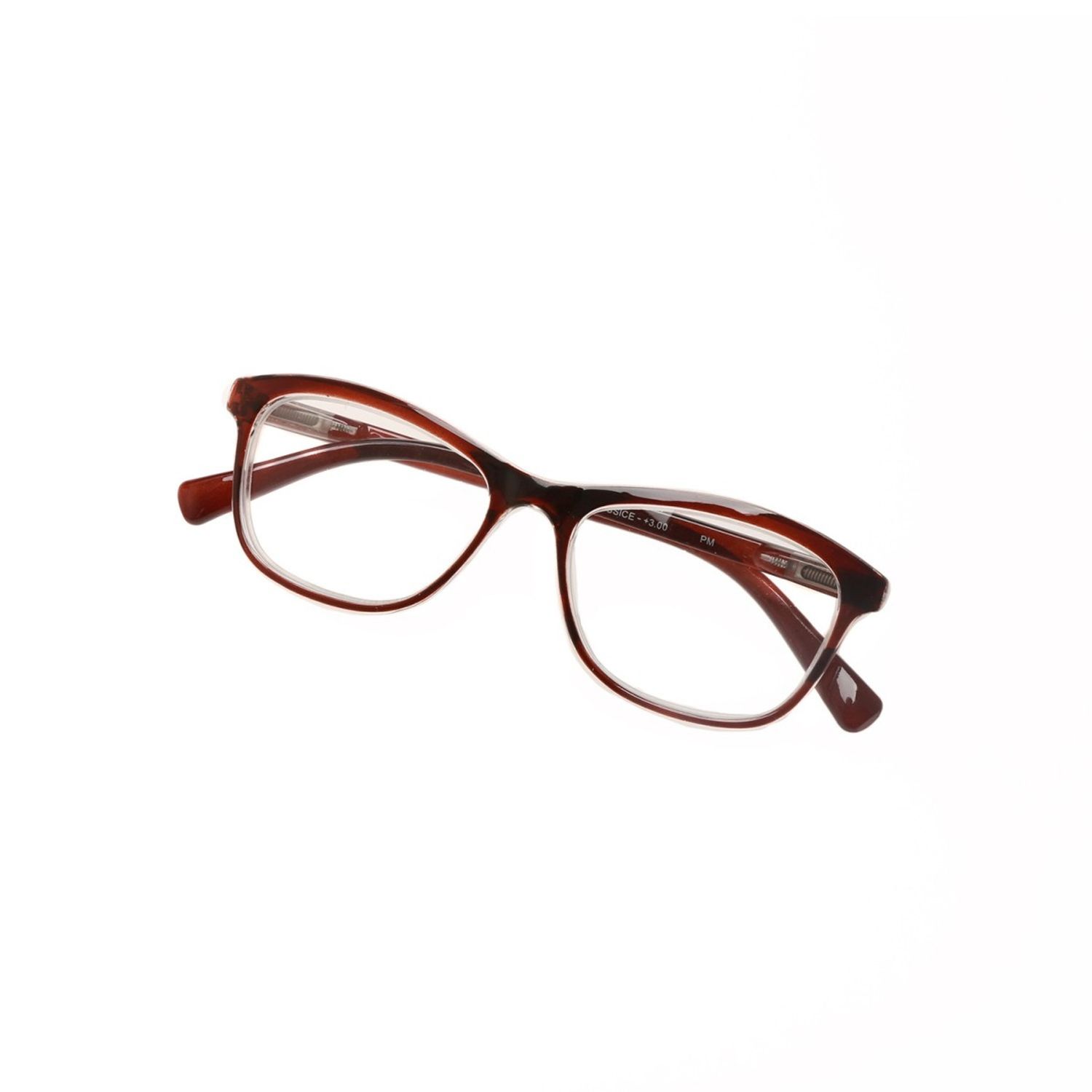 Ochelari de citit PAMI, OC1220-42 +4.00 Maro fotografia produsului View 5 L