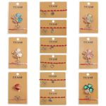 Set martisoare 6 bratari si 6 brose, PAMI,B38-B21-27 fotografia produsului