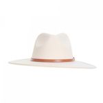Palarie panama din stofa, PAMI, PD-0522-77, 58 cm Crem fotografia produsului View 2 S