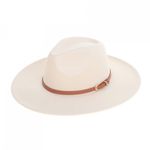 Palarie panama din stofa, PAMI, PD-0522-77, 58 cm Crem fotografia produsului View 3 S