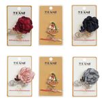 Set 6 brose martisor, PAMI, B43-T13 fotografia produsului
