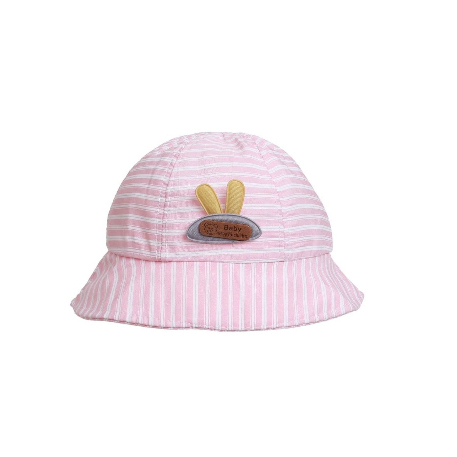 Palarie bebe cu dungi PAMI, PBB-1221-149, 46 - 48 cm Roz fotografia produsului